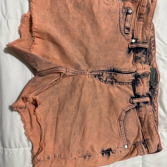 Torrid | Acid Wash Denim Shorts - Picture 8 of 9